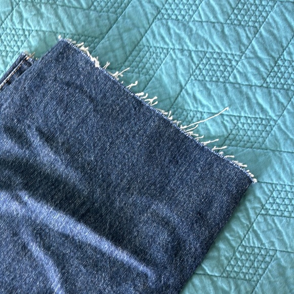 Mango Jeans NWT Size 18 Havana High Waist Cropped Button Fly NWT - Picture 5 of 5